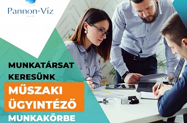 MUNKATÁRSAT KERESÜNK: műszaki ügyintéző munkakörbe